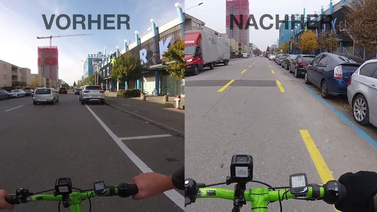 SoMa Baslerstrasse - Velomassnahmen in der Stadt Zürich